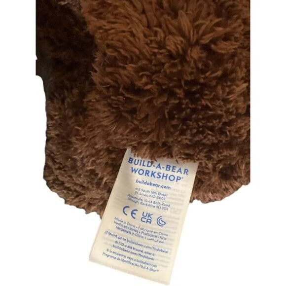 17" Build A Bear 2021 Howlin’ Werewolf Halloween Dog Brown Plush Toy - Picture 4 of 4